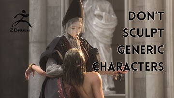 Giving a Character to Your Sculpt - ZBrush Realistic Sculpting (part 2)