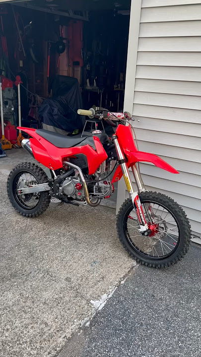 Pitsterpro LXR 201cc Build Sounds Sick! 😍#motorcycle #dirtbike #pitbike #motocross #builtnotbought