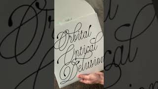 #Shorts First look at the limited edition white vinyl of Optical Delusion