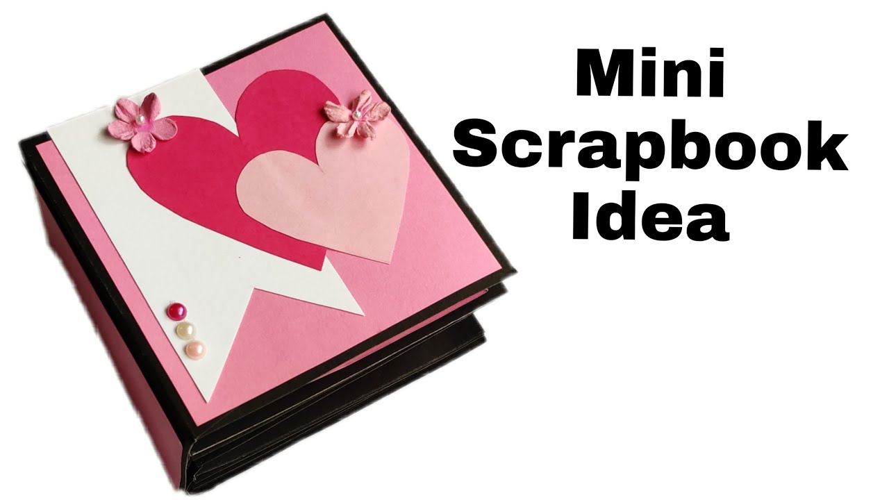 Pop Up Mini Scrapbook Idea  DIY Handmade Scrapbook (Requested Video) 