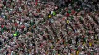 ATHLETIC BILBAO FANS IN BUCHAREST - NATIONAL ARENA