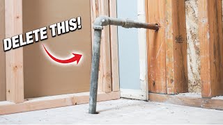 How To Remove OLD Steel Water Pipe And Replace With NEW PEX Piping! DIY