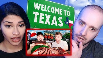 British Couple Reacts to Brits try real Texas BBQ for the first time!