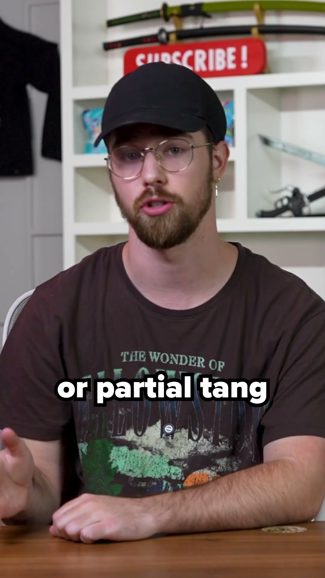 What you can and can't do with partial tang swords
