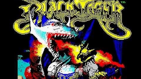 Black Tiger - ZX Spectrum Loading Screen (2013)