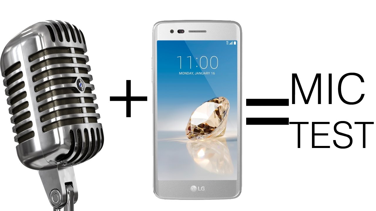 LG Aristo Mic Test