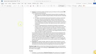 Research Paper Assignment Sheet Video