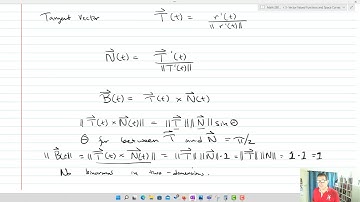 Normal and Binormal Vectors