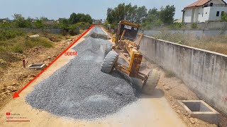 Technical Cutting Gravel Clutter Floor​ On Of Making Foundation In Village With Grader Operator Work by គ្រឿងចក្រ Power Machines 6,511 views 3 weeks ago 1 hour, 36 minutes