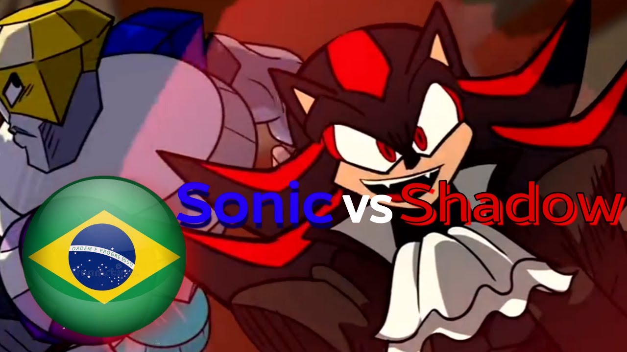 Sonic jojosonic vs shadow/dublado. YouTube
