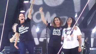 roger waters & monica benício & anielle franco & luyara franco: homenagem à marielle franco