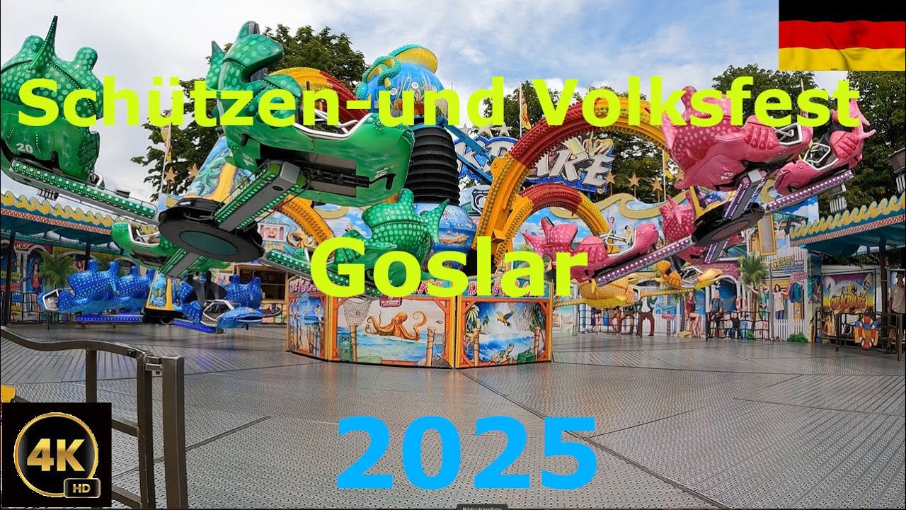 Schützen und Volksfest🎡 Goslar 2025  4K