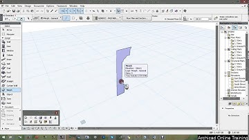 Part 1 - Foot of the column - ArchiCAD 18 tutorial 2015 A to Z (Full HD)