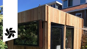 Vertical siding Timelapse // Carpentry