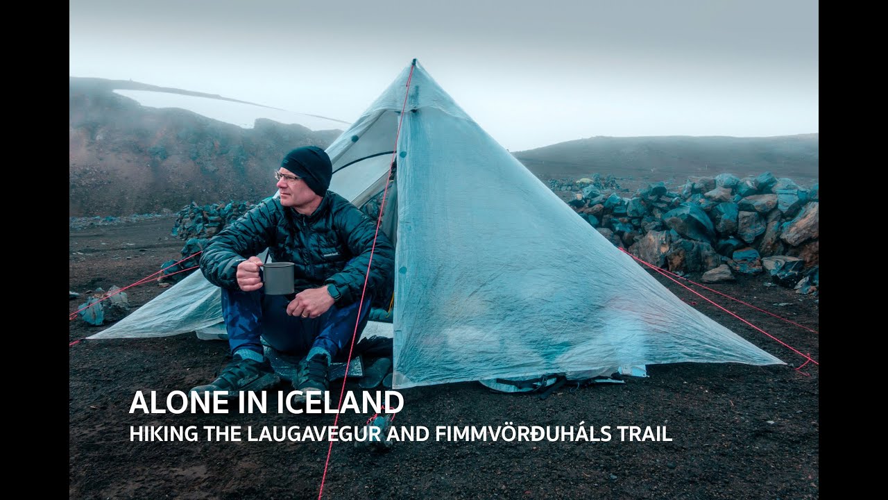 Solo hiking the laugavegur and fimmvörðuháls trail in Iceland