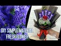 HOW TO MAKE SIMPLE & BUDGET BOUQUET | CARA MUDAH& BAJET MEMBUAT JAMBANGAN BUNGA COKLAT