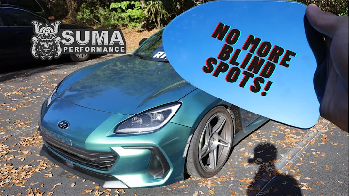Eliminating ALL BLIND SPOTS on my 2022 BRZ! (Suma Performance Wide Angle Side Mirrors)