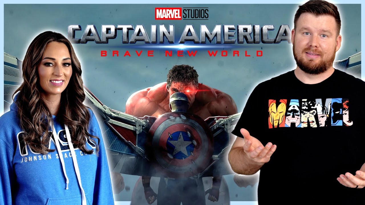 Reacting to the CAPTAIN AMERICA: BRAVE NEW WORLD Trailer