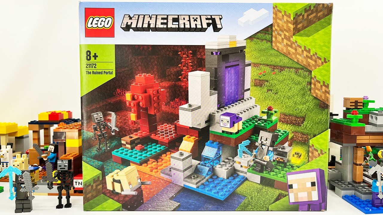 レゴ】マインクラフト 荒廃したポータル 21172【LEGO】MINECRAFT The