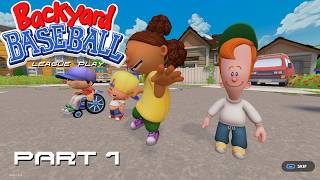 BACKYARD BASEBALL SEASON MODE PART 1