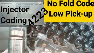 TATA-BS4-4223LowPick-up,Injector Coding,How To Injector Coding TATA4223Poor Pick-up,Gadi dab rahi ha