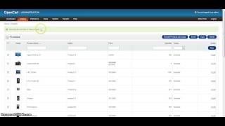 [OpenCart] Disable Products Extension