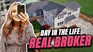 Chill Work From Home Day in the life of Real Estate Agent with Real Broker in 2024