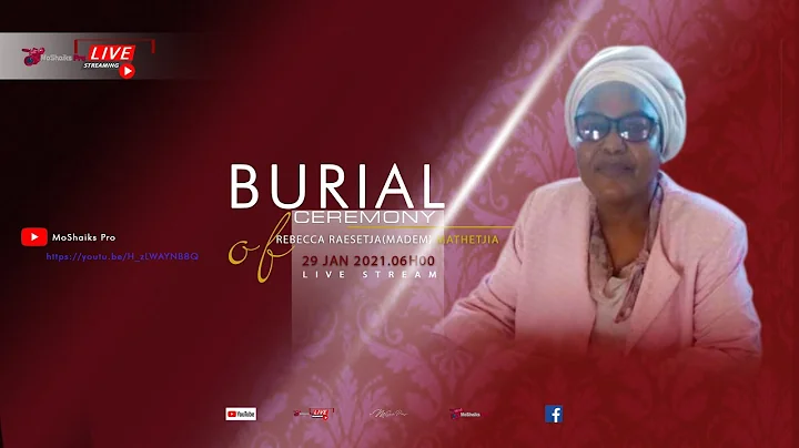 Funeral Service  Rebecca Raesetja(Madem) Mathetjia