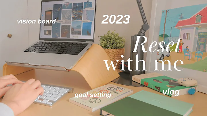 2023 reset vlog | new years resolutions, vision bo...