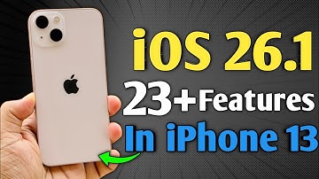 iOS 26.1 is Released - 23+ Features in iPhone 13
