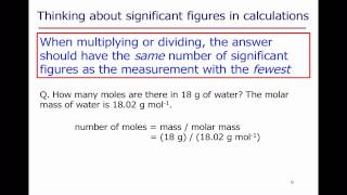 Reporting and Writing Measurements