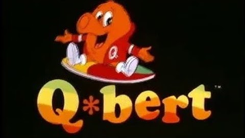 Q*bert CARTOON INTRO RUBY-SPEARS 1983-1984
