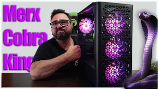 El muy lindo Gabinete Gamer   Merx Cobra King CK200