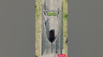 "Insane Challenge Alert! 🚗🆚🚧 Watch as cars face off against a whopping 50 gates in BeamNG.drive