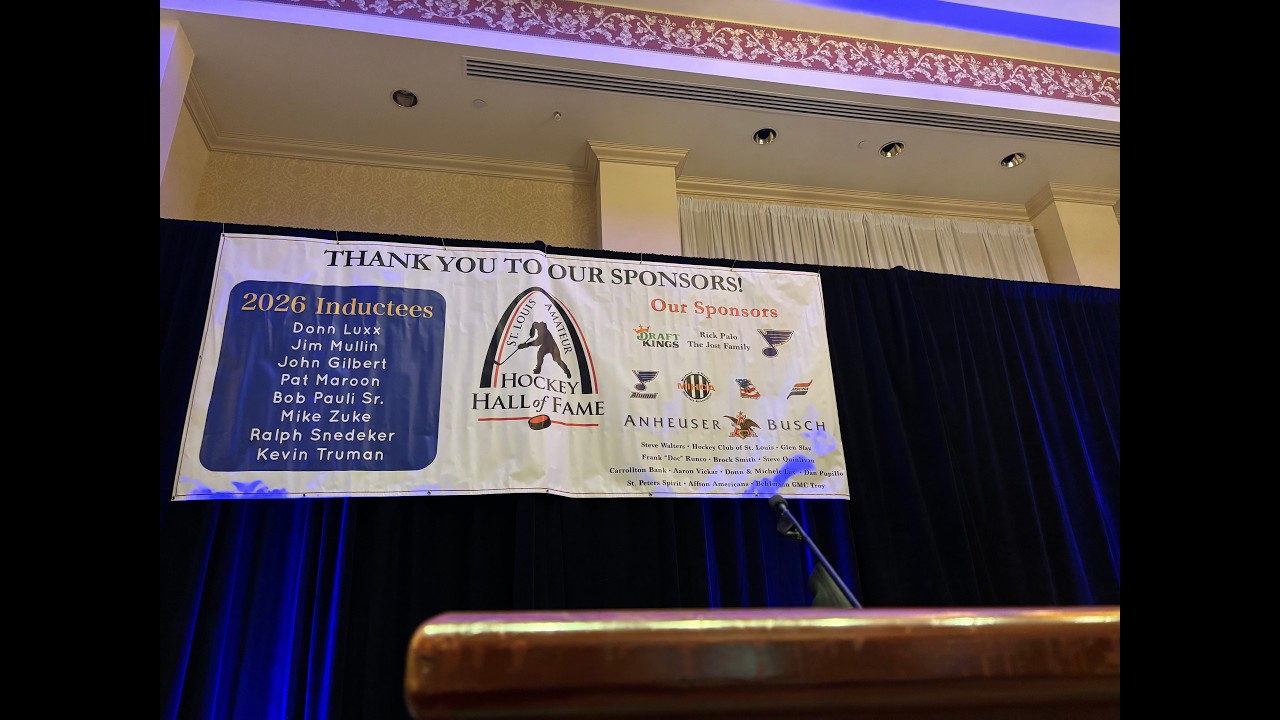 2026 St. Louis Amateur Hockey Hall of Fame Induction Ceremony