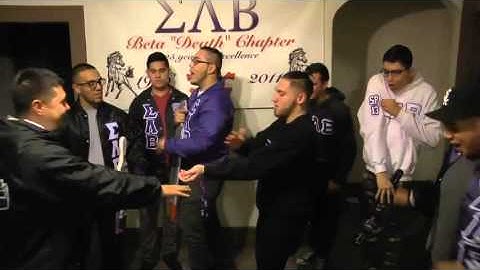 Sigma Lambda Beta. Beta "Death" Chapter Probate Promo Fall 2015