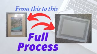 Silicone Mold | Making Of A Frame Mold From Start to Finish | Resin Art | Resin Pouring screenshot 2