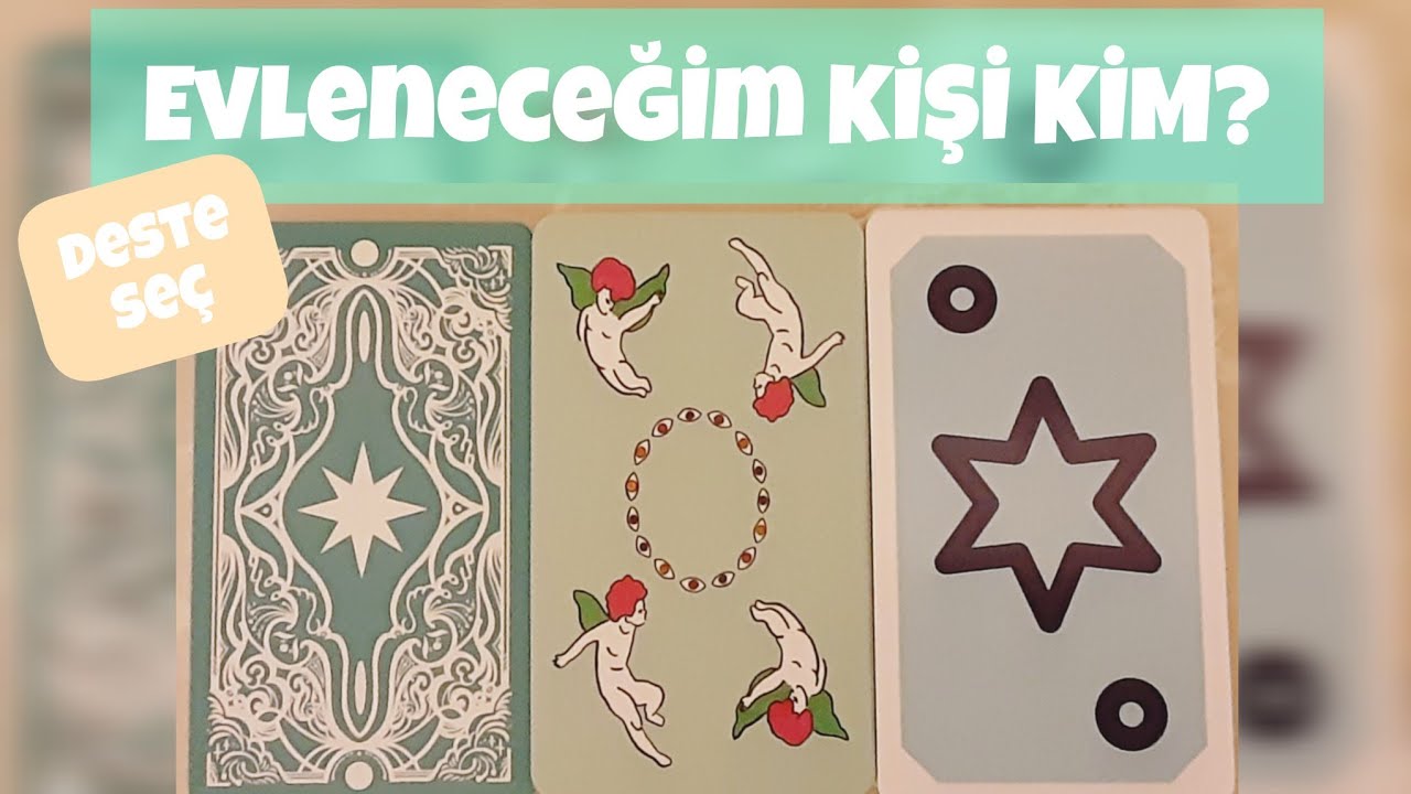 EVLENECEĞİM KİŞİ KİM? NASIL BİRİ? KADERİMDE KISMETİMDE KİM VAR? | DESTE SEÇ | TAROT AŞK