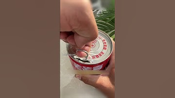 Mẹo khui nắp lon bia cực kỳ độc đáo #shorts