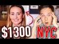 Millionaire Reacts: Living In A $1,300/Month Apartment In NYC | Unlocked