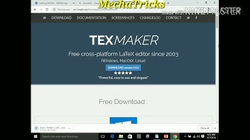 Starting with Latex Tutorial  | introduction of  Miktex | Texmaker