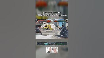 Dragunov Counter Hit WR+2 Wall Carry 💨 #shorts #tekken7