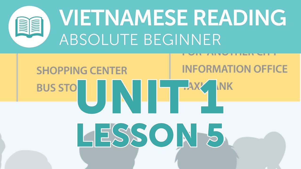 ⁣Vietnamese Reading Practice for Absolute Beginners - Taking a Taxi from the Station