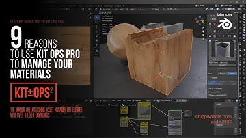 9 Reasons to use KIT OPS PRO to manage your materials in Blender