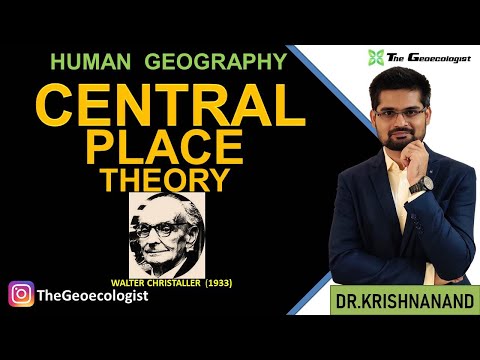 Central Place Theory| Christaller&rsquo;s Central Place Theory