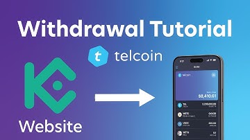 How to withdraw TEL from the KuCoin website to the Telcoin Wallet