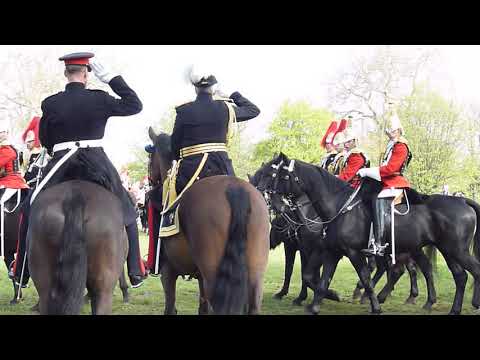 The Major General S Inspection Of The Household Cavalry Mounted Regiment Youtube