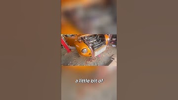 Epic Car Build: Firewall Drilled, Engine Wired! #shorts