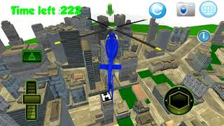 Fly through the city by helicopter |  City helicopter | Level 13-15 screenshot 4