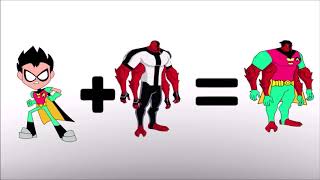 Teen Titans Go Robin Transforms Ben 10 Alien-Bowser12345